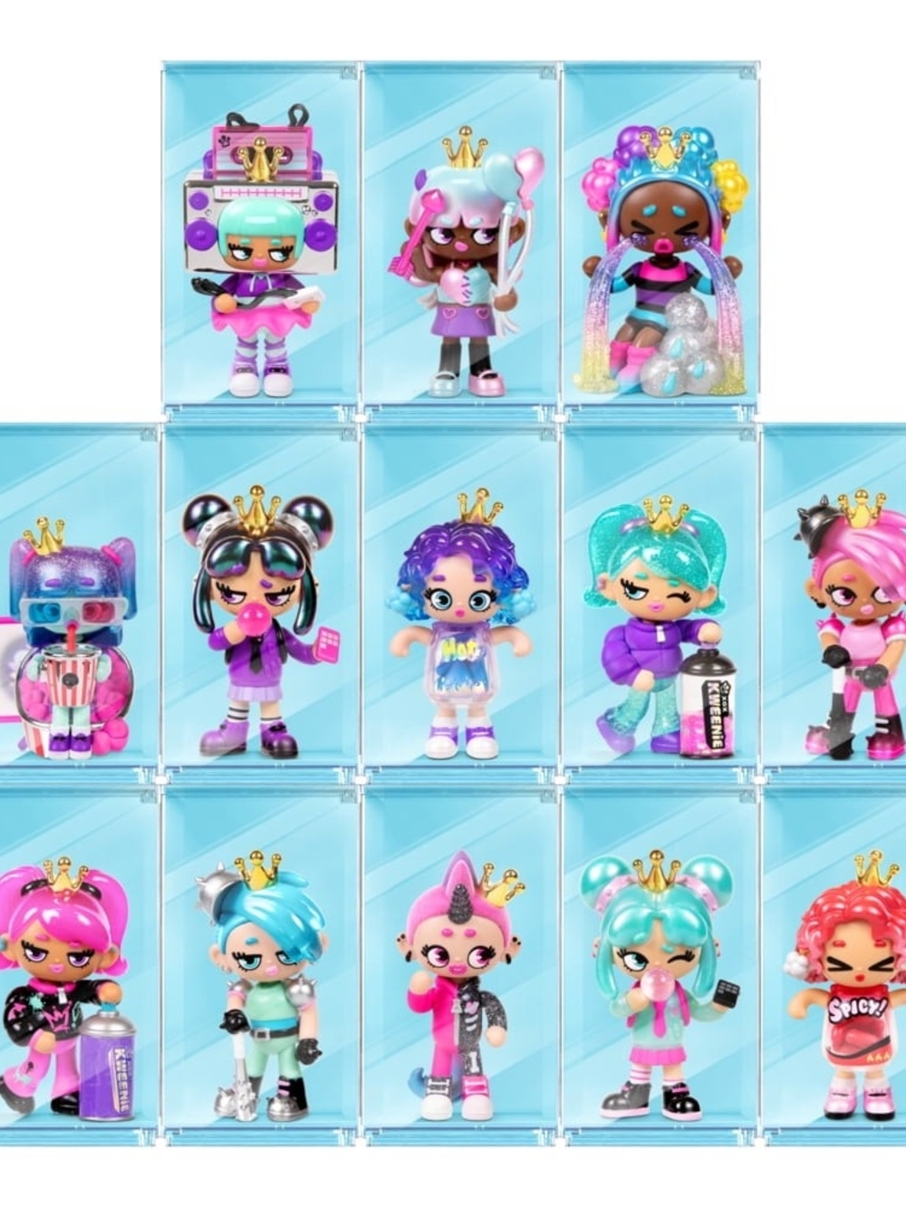 XOX Kweenie Mystery Single Pack - Series Figurine Fearless Kweens 13 To Collect - Picture 7 of 8